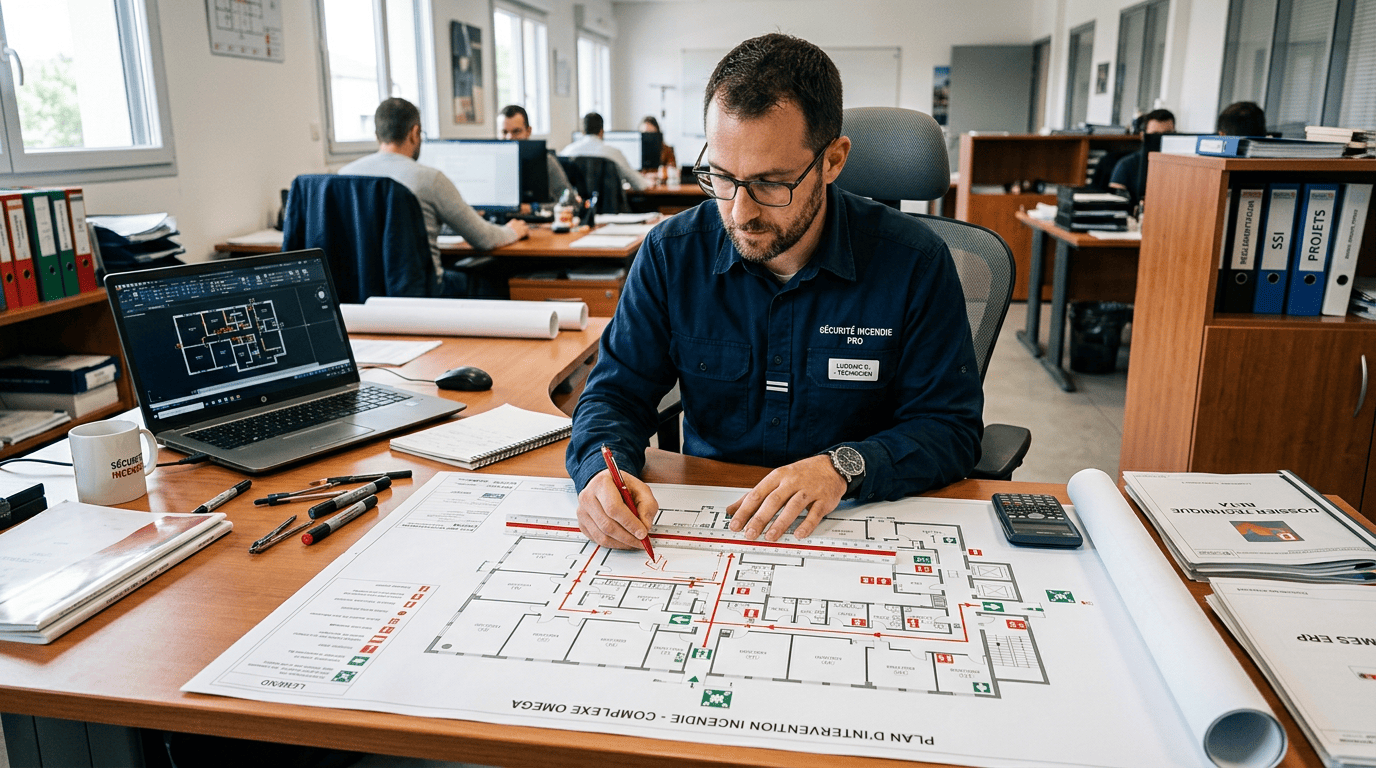 Plan intervention Colombes