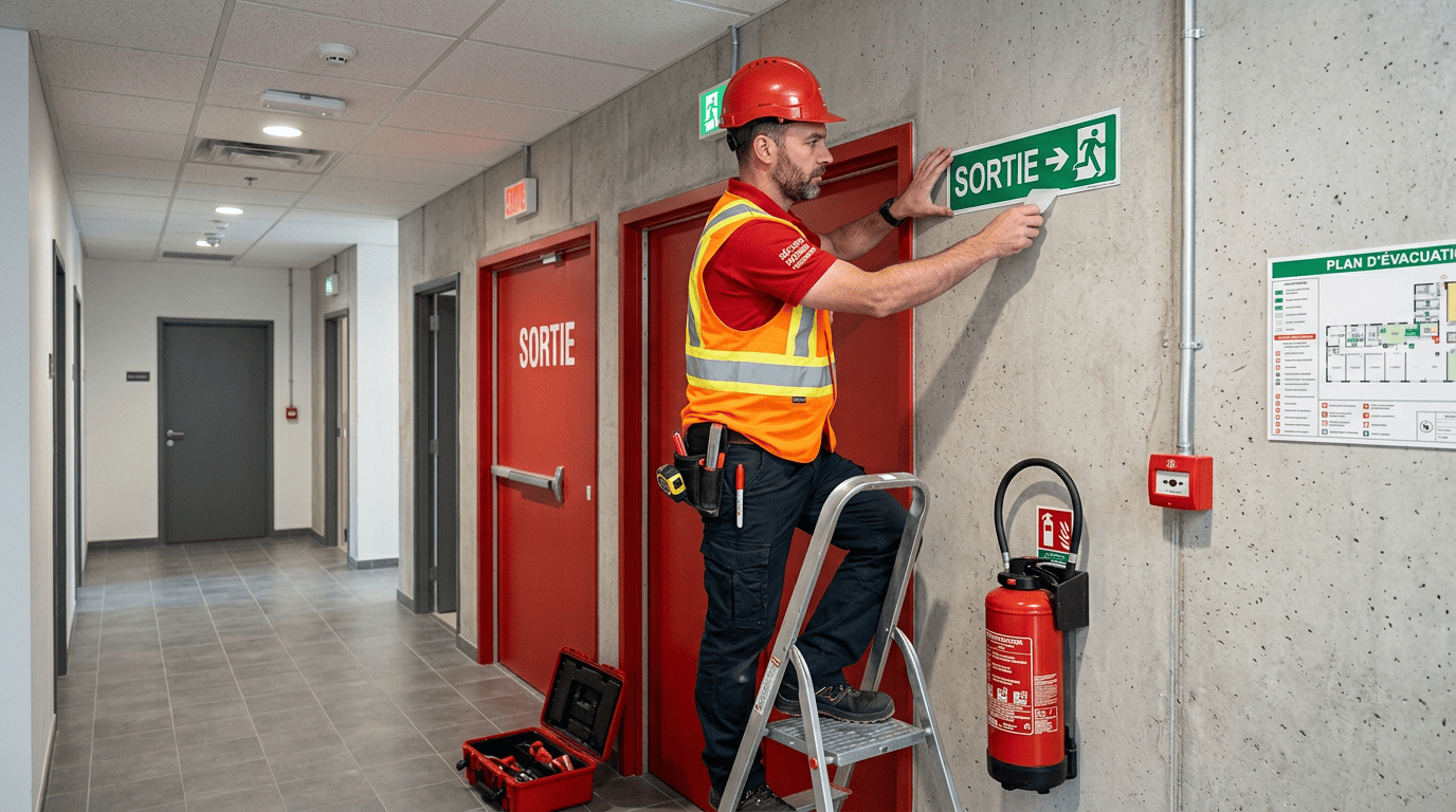 signalisation de sécurité Colombes